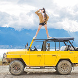 云端文艺之大理360°环海Jeep旅拍一日游 小团纯玩喜洲双廊骑行